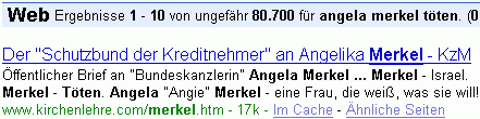 angela merkel töten bei G.