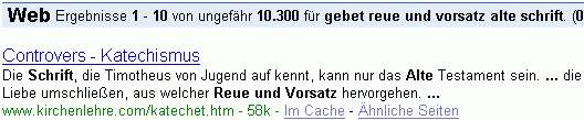 gebet reue und vorsatz alte schrift bei G.