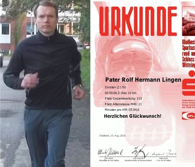 Pater Rolf Lingen ca. 43 Jahre