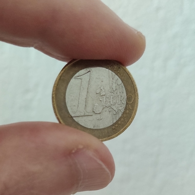 Ein-Euro-Münze Ein-Euro-Münze
