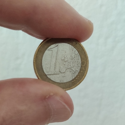 Ein-Euro-Münze