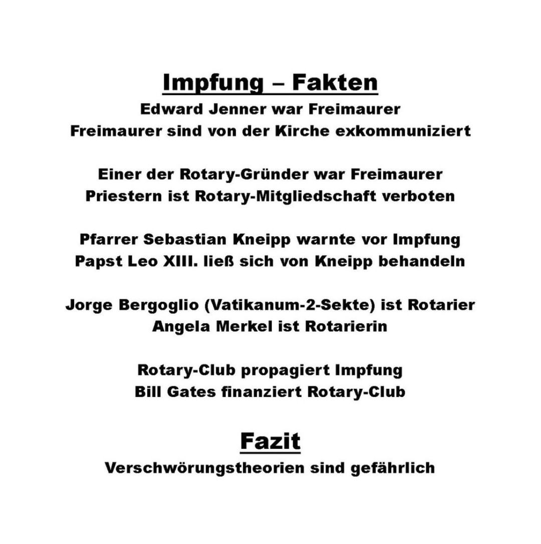 Impfung Rotary Kirche
      Fakten