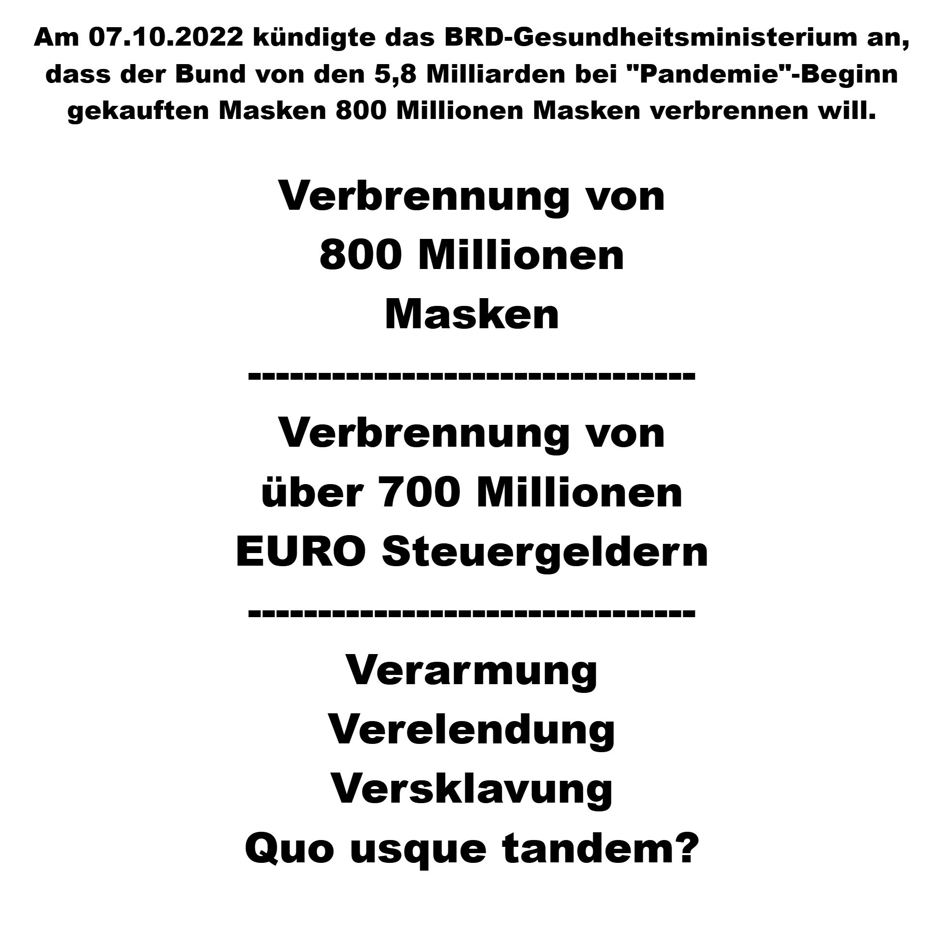 Masken
verbrennen Geld Masken verbrennen Geld