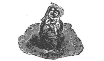 Maria mit
Kind Katechismus Augsburg 1858 Maria mit Kind Katechismus
Augsburg 1858