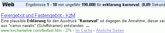 erklärung karneval bei
        G.