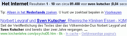 sven kutscher bei G.