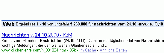 nachrichten vom 24.10 -nrw.de bei G.