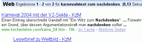 karnevalstext zum nachdenken bei G.