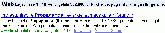 kirche propaganda -un/ i-goetti/ ngen / de bei G.