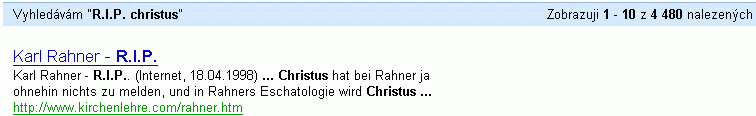 R.I.P. christus bei S.