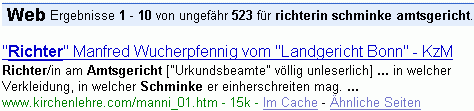 richterin schminke amtsgericht bei G.