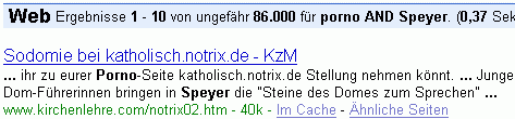 porno AND Speyer bei G.