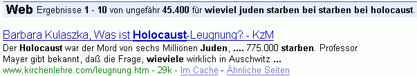 wieviel juden starben bei starben bei holocaust bei G.